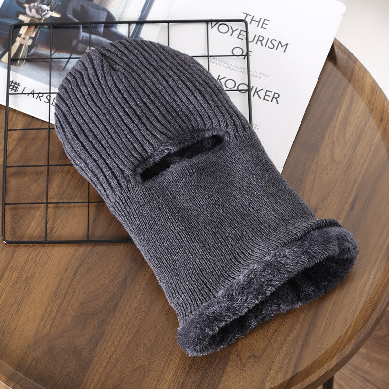 Men's Pullover Warm Plush Knit Hat