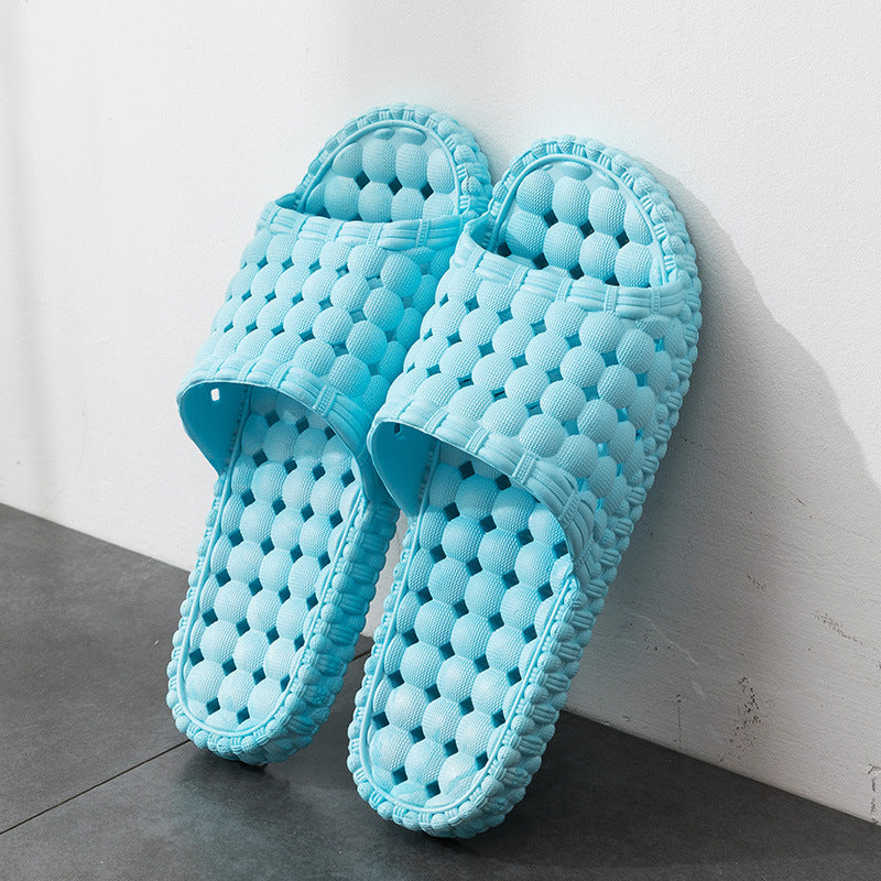 Unisex Home Shoes Hollow Out Bathroom Slippers Men Women