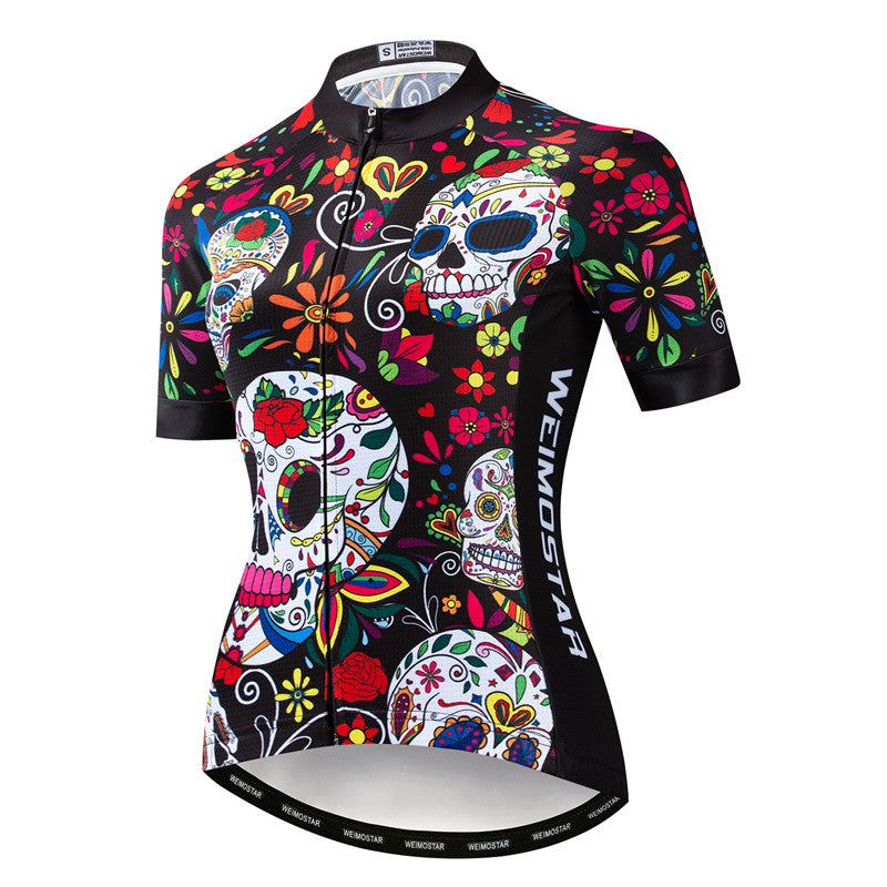 Short sleeve cycling jersey