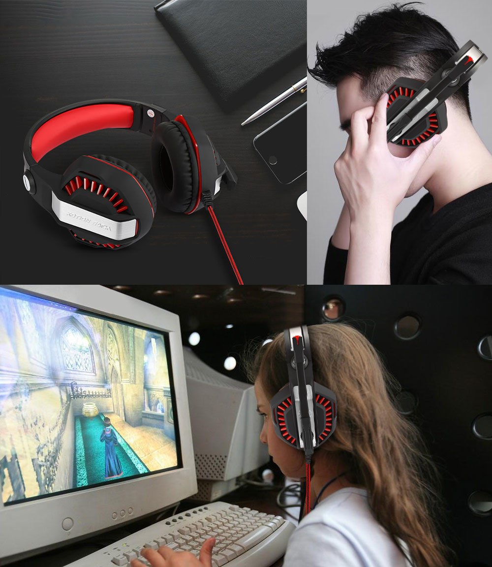 Computer Gaming Headset with Microphone