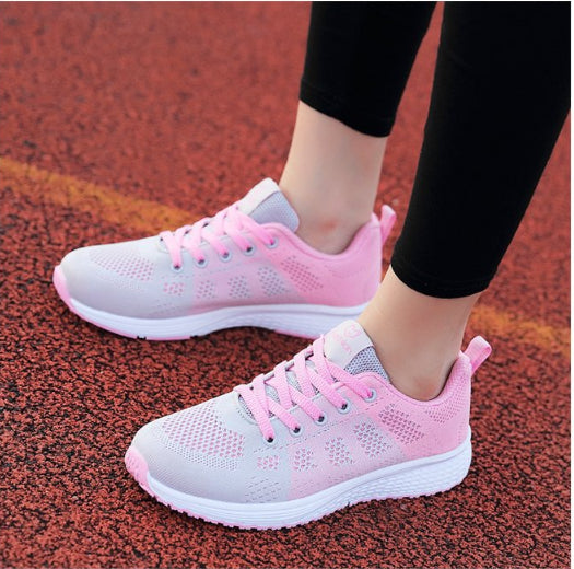 Breathable Mesh Female Running Shoes