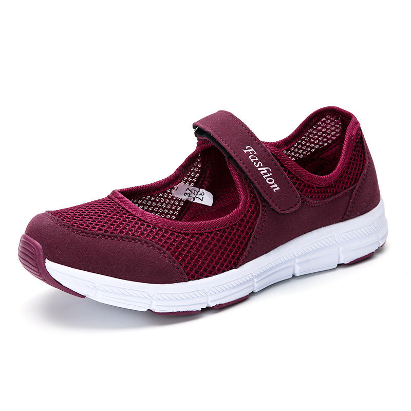 Women's walking flat shoes