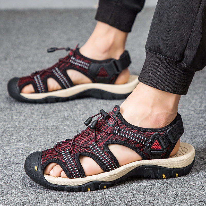 Men's Non-slip Outdoor Baotou Sandals And Slippers