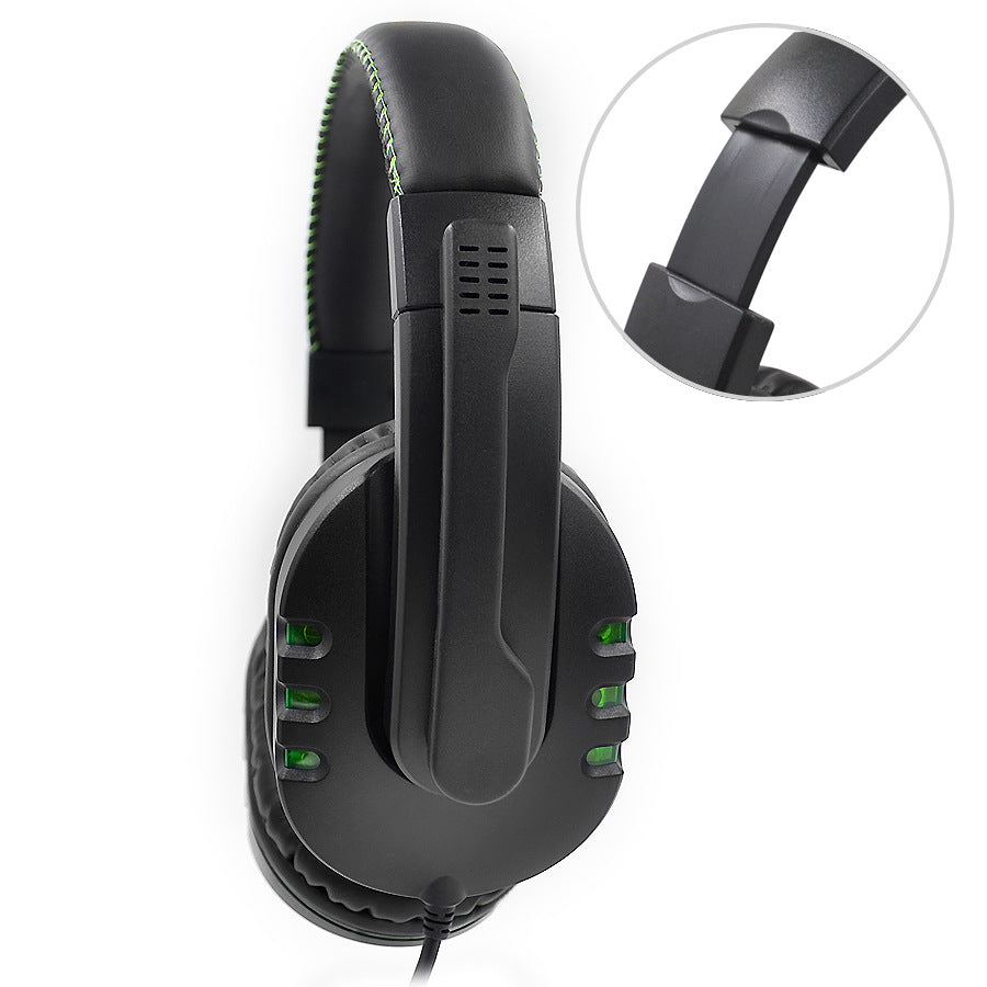 Gaming Headset With LED Lighting Microphone AMD-06