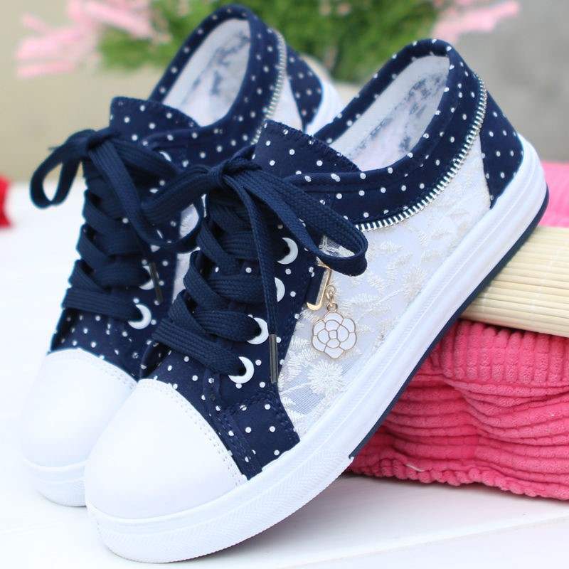 Flat Denim Shoes Casual Sports Board Shoes