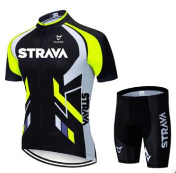 Strava Summer Cycling Wear Short Suit Road Mountain Bike Clothing