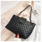 Lingge Large-Capacity Bag Women'S Bag New Trendy Fashion All-Match Chain Shoulder