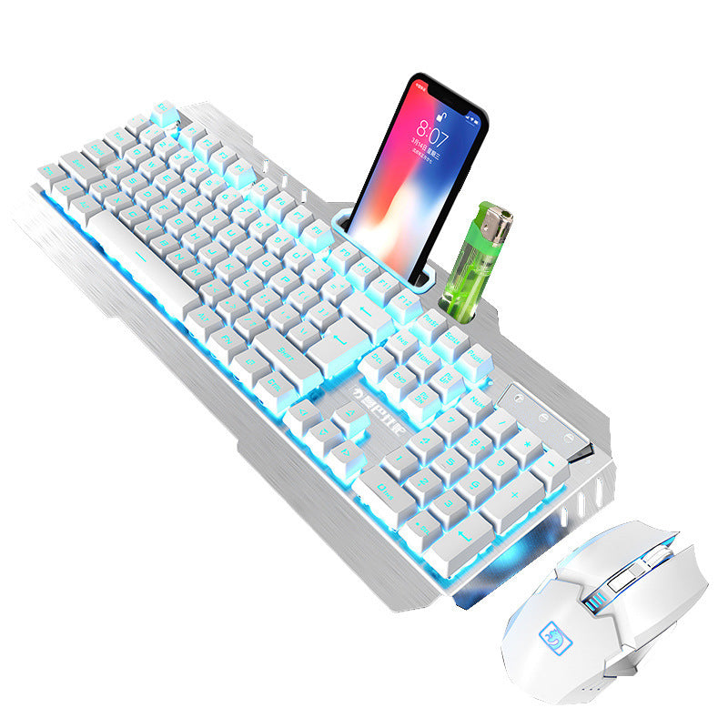 Xinmeng 670 Wireless Charging Game Luminous Keyboard And Mouse Set