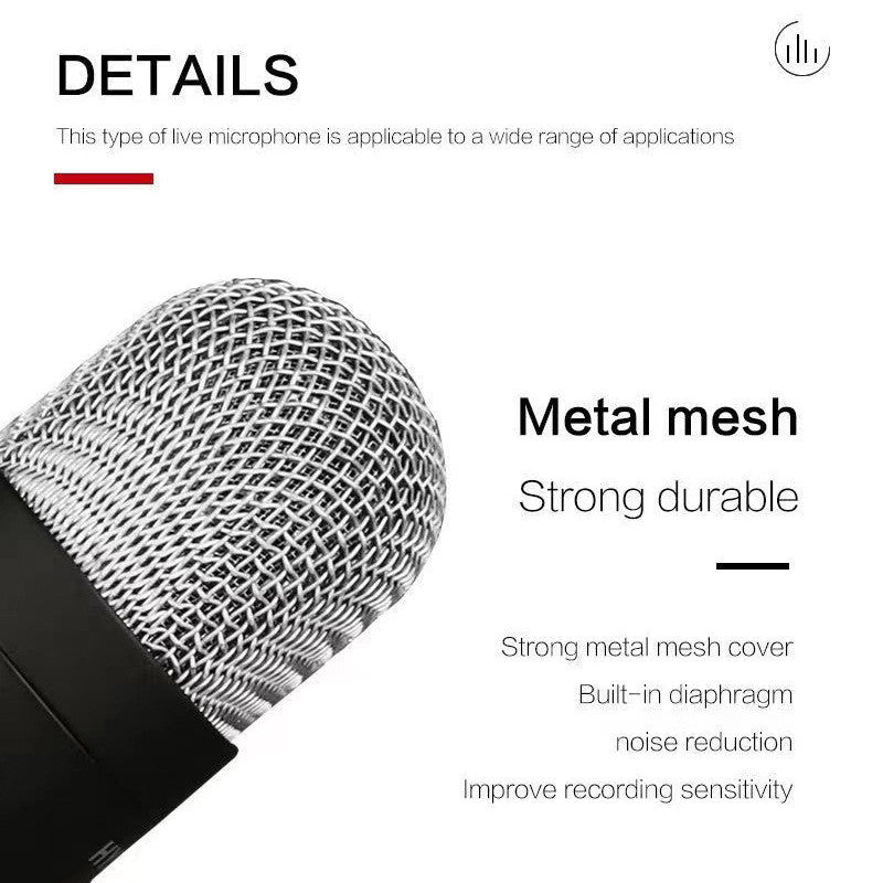 Professional Dubbing Microphone Hd Noise Reduction Recording Equipment