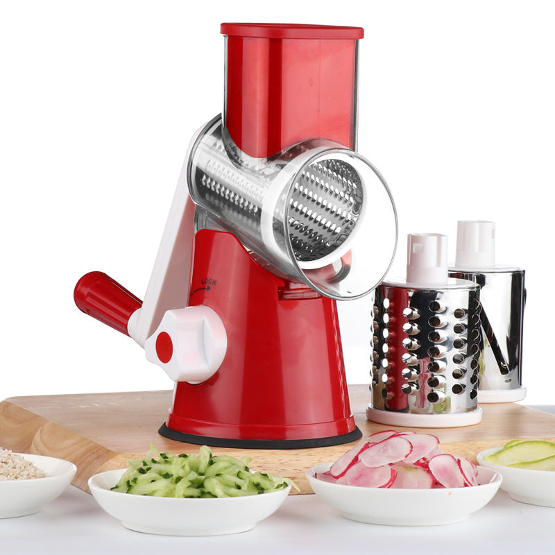 Food Processor Vegetable Cutter Round Slicer Graters Shredder