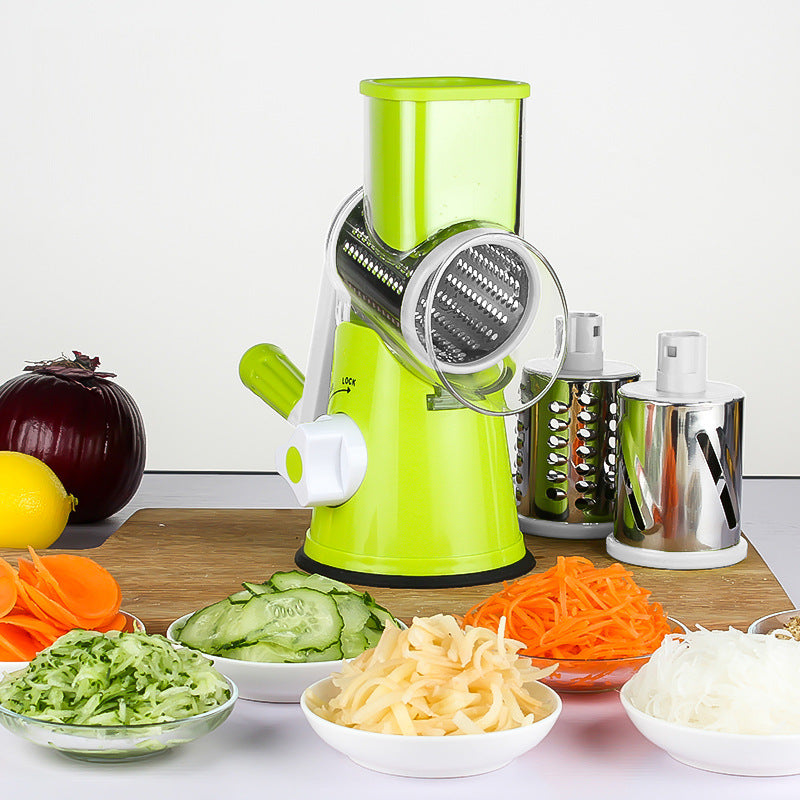 Food Processor Vegetable Cutter Round Slicer Graters Shredder