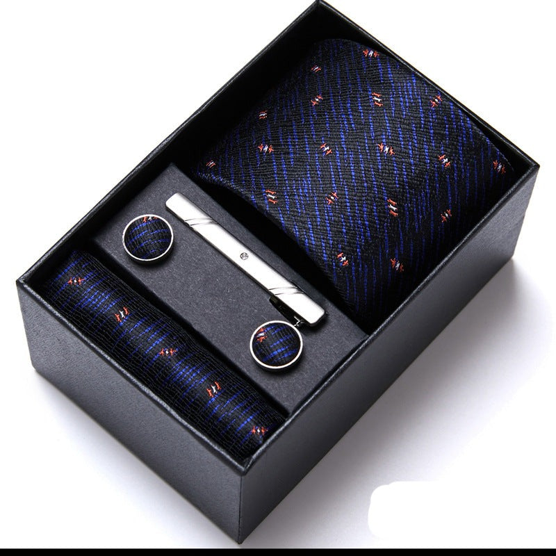 Men's Six-Piece Tie Suit Gift Box