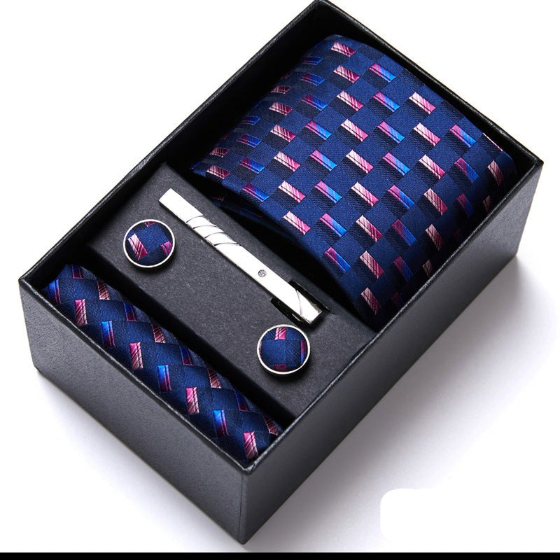 Men's Six-Piece Tie Suit Gift Box