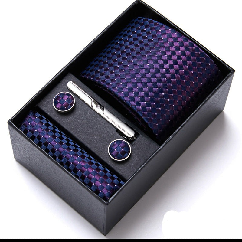 Men's Six-Piece Tie Suit Gift Box