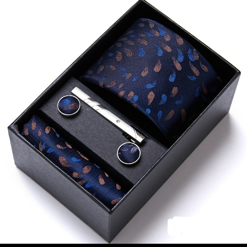 Men's Six-Piece Tie Suit Gift Box