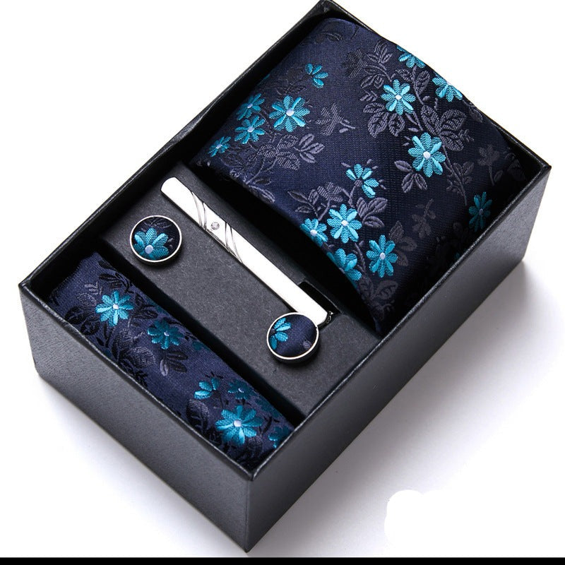 Men's Six-Piece Tie Suit Gift Box