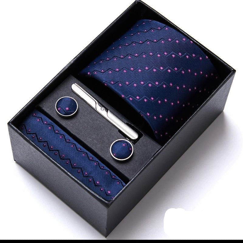 Men's Six-Piece Tie Suit Gift Box