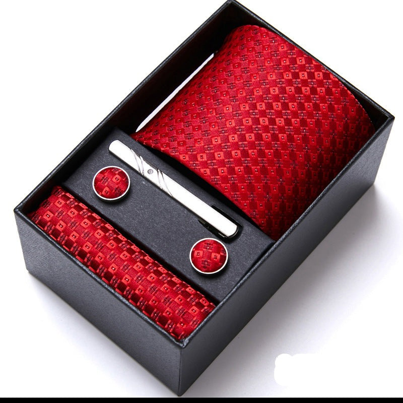 Men's Six-Piece Tie Suit Gift Box