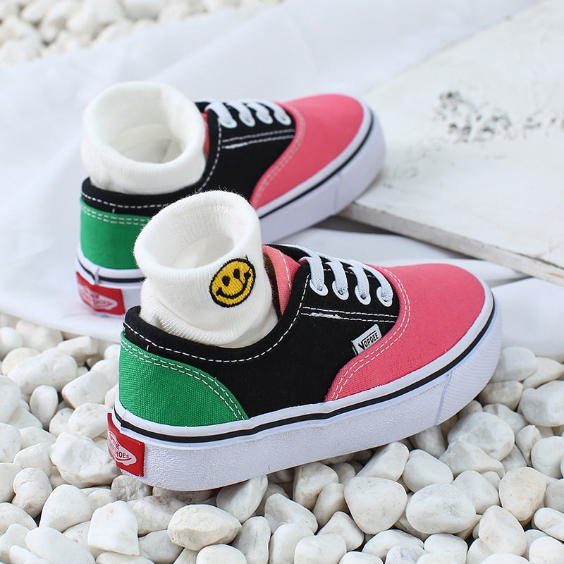 Children's Canvas Shoes Korean Low-top Casual Shoes