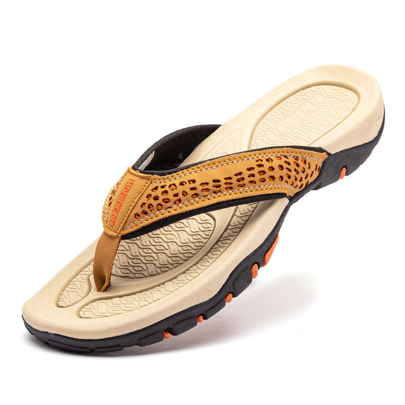 Men's Sandals And Slippers Leisure Open-toed Flip Flops