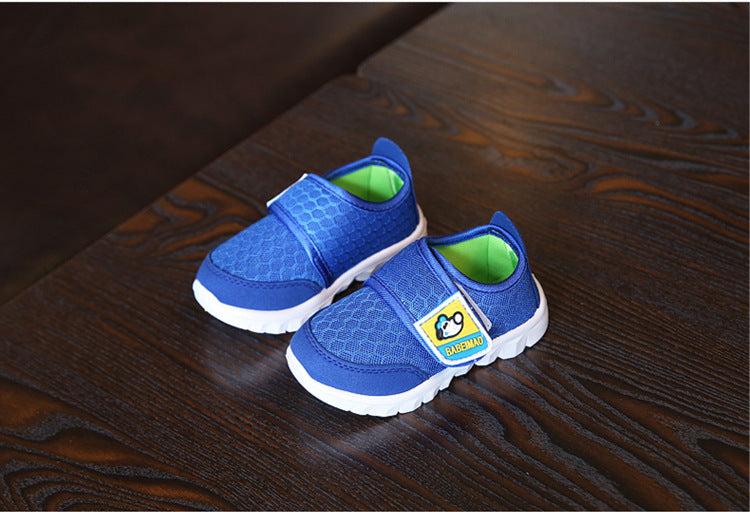 Spring Children's Sports Shoes Soft-soled Net Casual Shoes