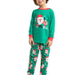 Christmas Homewear Santa Print Parent-Child Suit