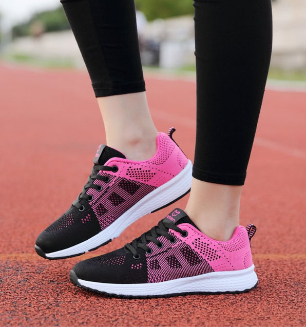 Breathable Mesh Female Running Shoes