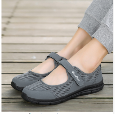 Women's walking flat shoes