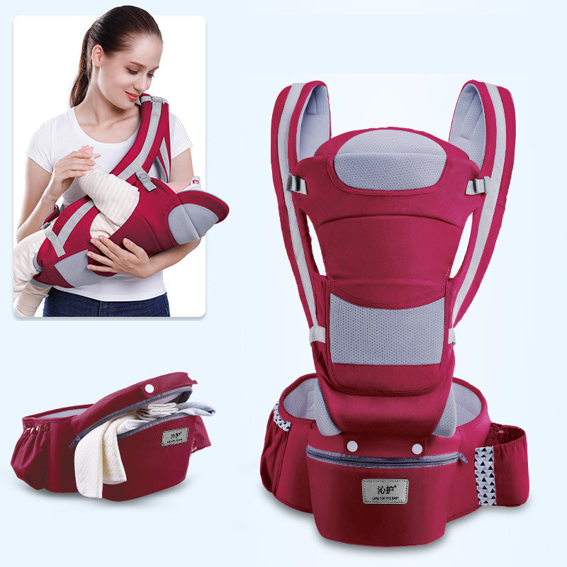 Ergonomic Baby Carrier Infant Baby Hipseat Carrier 3 In 1 Front Facing