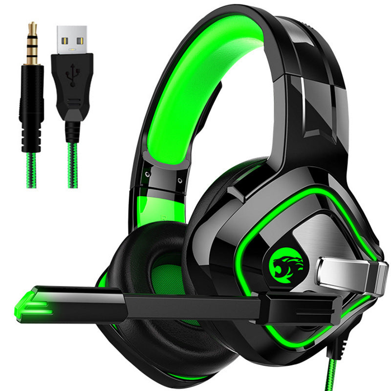 Gaming Headset Computer Headset Head Mounted