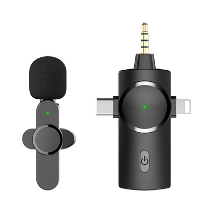 Wireless Lavalier Microphone Three-in-one Multi-function