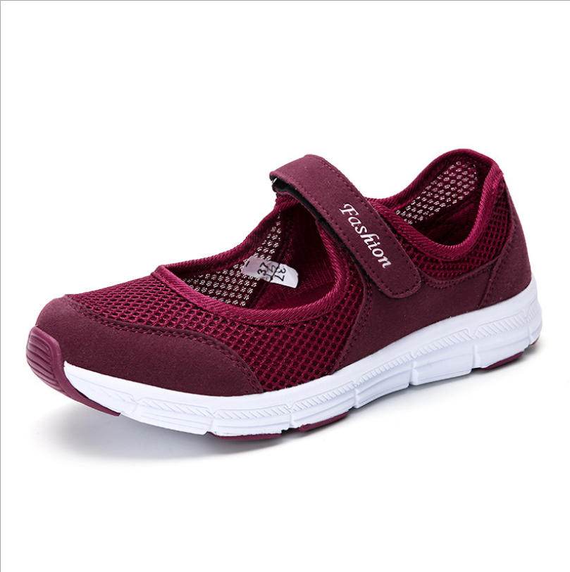 Women's walking flat shoes