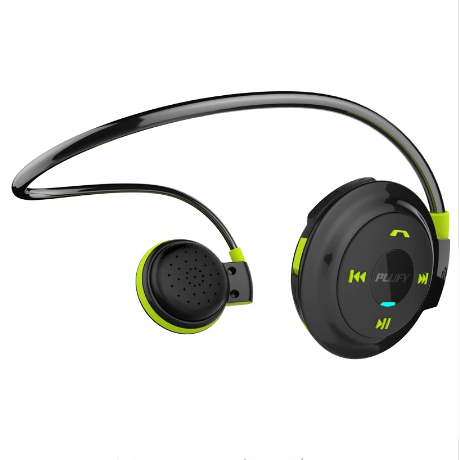 PLUFY Sports Bluetooth Headset Wireless Headphone