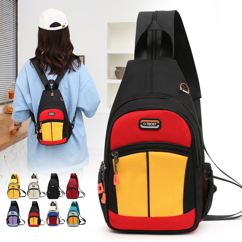 Women Sports Multifunctional Shoulder Backpack With USB Design