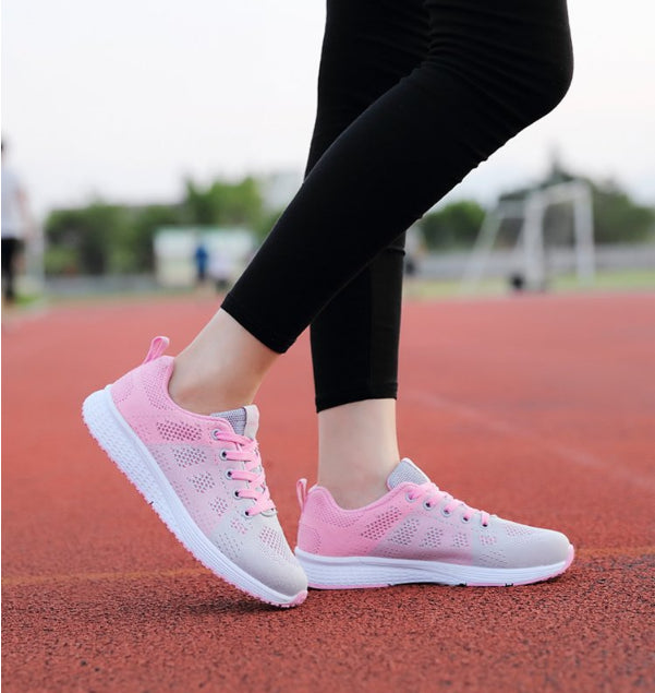 Breathable Mesh Female Running Shoes