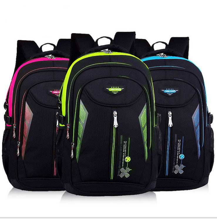 Children's Backpack Junior High School Students Schoolbag Leisure Double Shoulder Bag