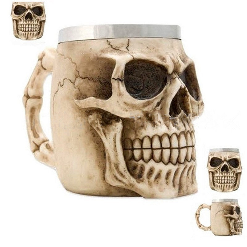 Skull Mugs Coffee 400ML 3D