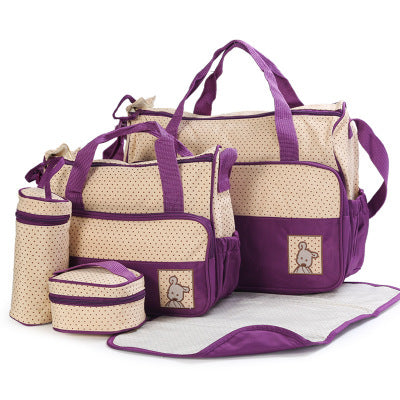 Baby Diaper Bag Suits For Mom Baby Bottle Holder