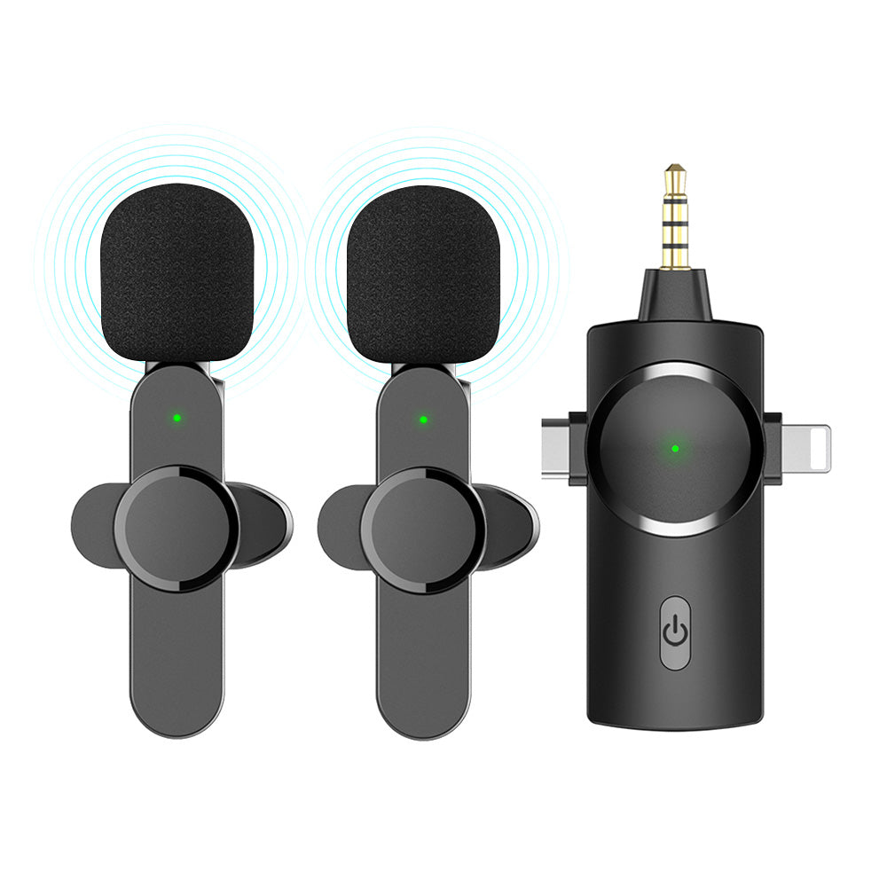 Wireless Lavalier Microphone Three-in-one Multi-function