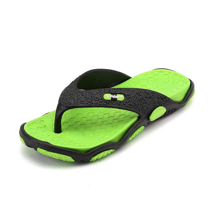 Summer non-slip pinch beach sandals and slippers