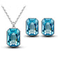 Artificial Crystal Alloy Necklace