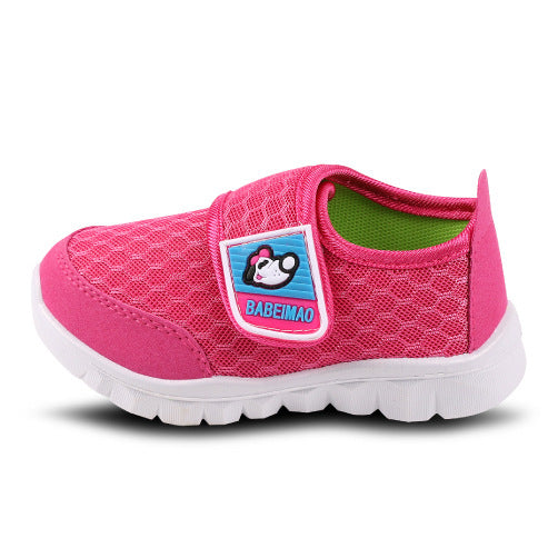 Spring Children's Sports Shoes Soft-soled Net Casual Shoes