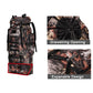 High-capacity military camouflage tactical hiking daypack