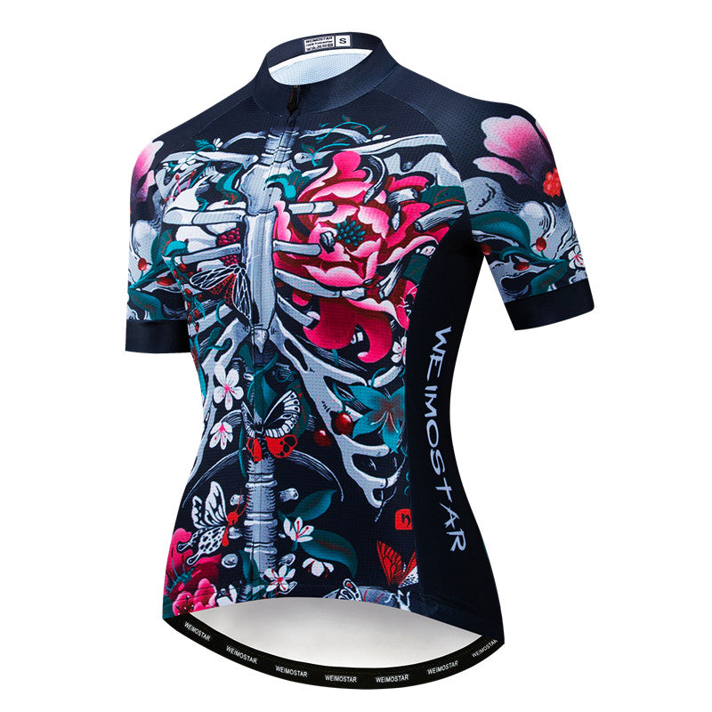 Short sleeve cycling jersey