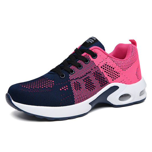 Flying Woven Mesh Women's Sports Casual Fashion Breathable Shoes