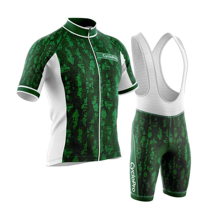 Summer Short Sleeve Bib Jersey Set Mountain Bike Road Team