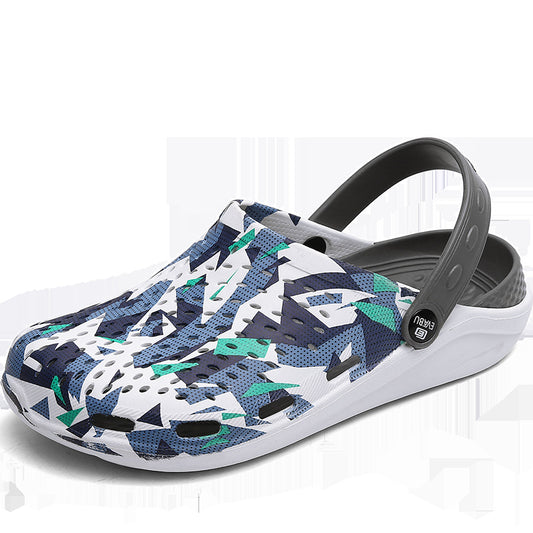 Unisex Sandals Outdoor Beach Shoes Men Hole Slippers Crocks