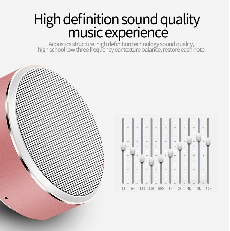 S8 portable Bluetooth speaker Mini card subwoofer built-in battery