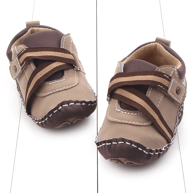 Fashion male baby hand-sewn shoes