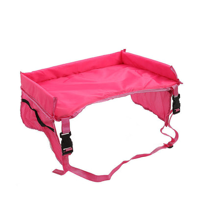 Vehicle-mounted children's waterproof toy table tray table